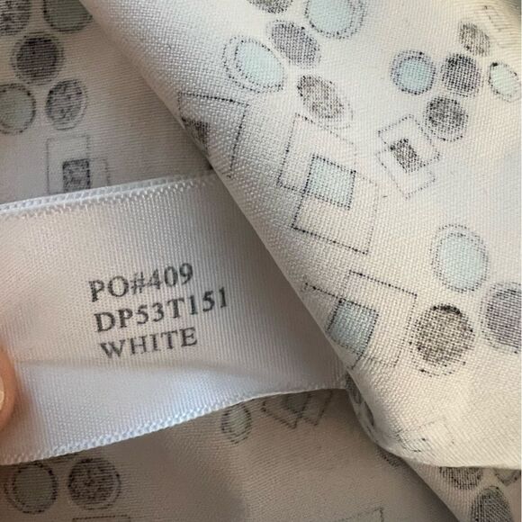 Nat Nast Mens Silk Shirt American Fit Geometric Print Button Down Size Large - Picture 10 of 14